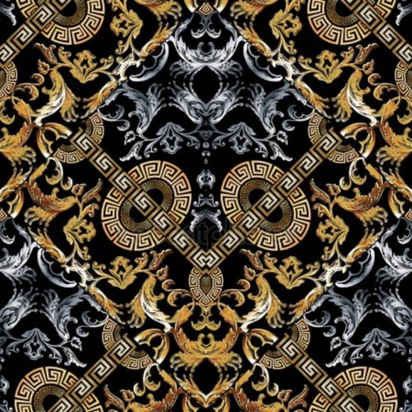 Baroque seamless pattern luxury design pant suit - Picture 4 of 4